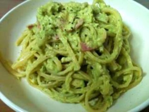 クリーミー♪簡単アボカドスパ